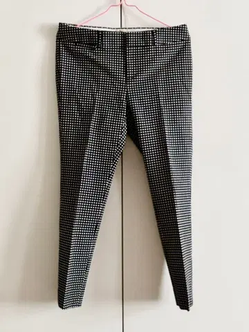 BANANA REPUBLIC 도트 무늬 슬림 팬츠 사이즈 4 미사용 보관