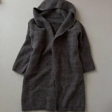 45rpm 알파카 융모 푸드코트 그레이 사이즈 0