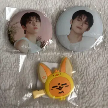 연준 헤어 클립 캔뱃지