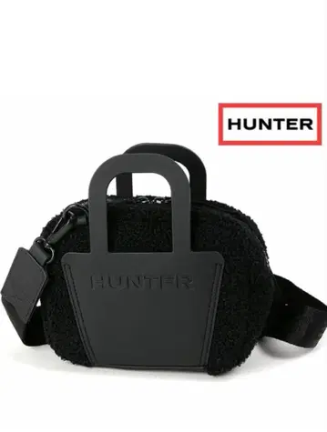 헌터 블랙 미니 숄더백 새상품