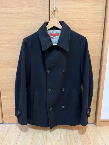 SKY-CONQUEROR 블랙 피 코트