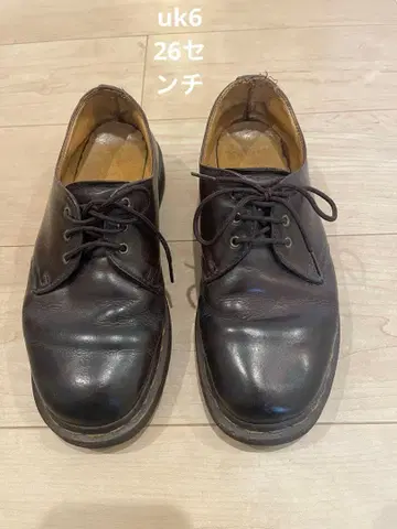 닥터마틴 3홀 UK6 26cm 브라운