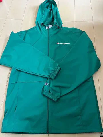 Champion 그린 나일론 자켓