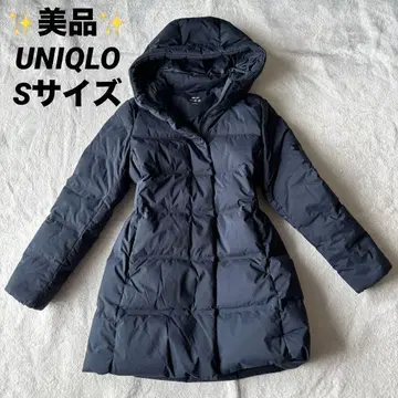 새상품급 UNIQLO 유니클로 심리스 다운 숏코트 네이비