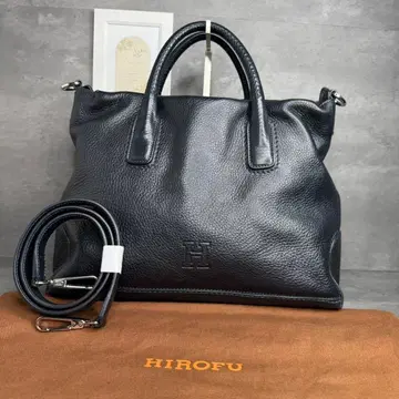 새상품급 HIROFU 2way 토트백 DUO 듀오 다크 네이비