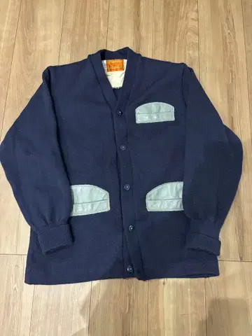 네이비 가디건 스쿠컴 USA