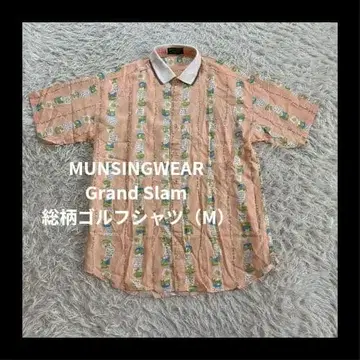 MUNSINGWEAR Grand Slam 올 패턴 골프 셔츠
