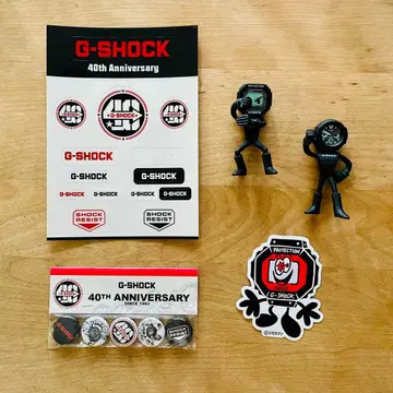 레어 덤 포함 G-SHOCK 피규어 2체 세트 CASIO