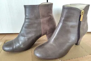 스웨이드 & 가죽 부츠