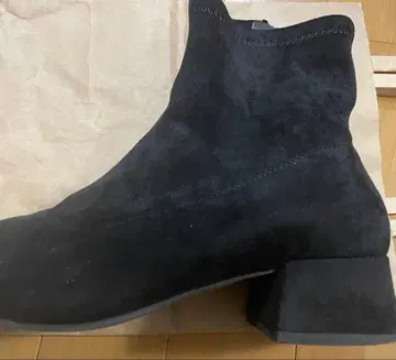 글로벌 워크 스웨이드 부츠 블랙 L