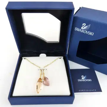 937 SWAROVSKI 스와로브스키 드롭 크리스탈 목걸이