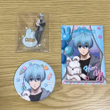 블루 록 AGF 마즐 Rabbit 캔뱃지 미니 아크릴 스탠드 특전 효리