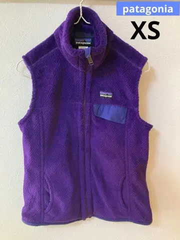 [ patagonia ] 플리스 베스트 우먼 XS 퍼플
