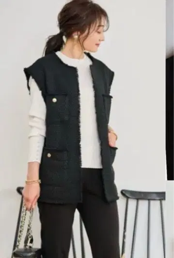 [ 새상품 택 포함 ] FOVL meets YOKO 블랙 베스트