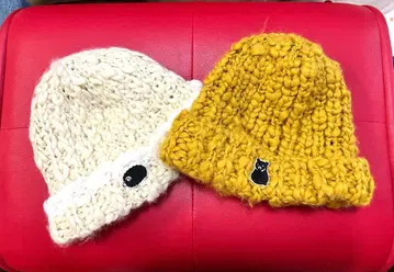 FRAPBOIS ZOO 니트 모자 2점 묶음 판매