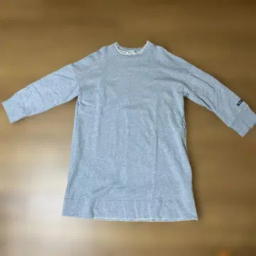 MILKFED. 맨투맨 원피스 그레이