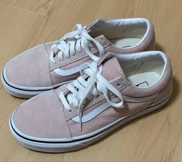Vans 핑크 스웨이드 스니커즈 EUR39