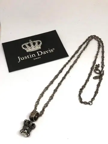 저스틴 데이비스 크라운 레드 925 실버