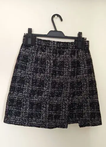 아푸와이저 리셰 체크 라메 트위드 스커트 팬츠