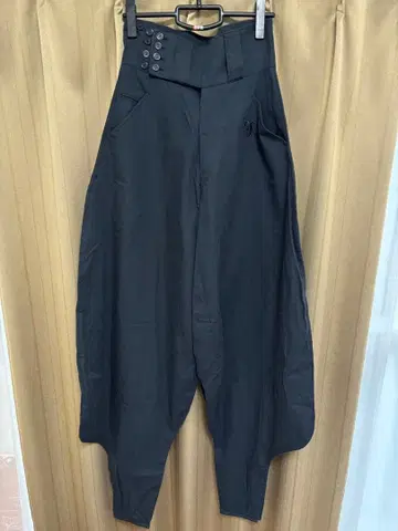 PAMEO POSE NKPK 블랙 와이드 팬츠