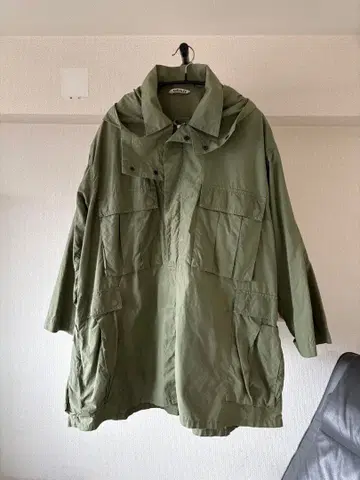 Auralee 아노락 자켓 셔츠