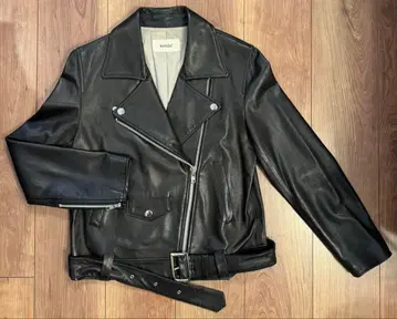 snidel 라이더 자켓 블랙