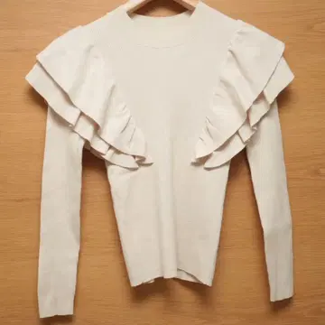 Mystrada 마이 스트라다 상의 니트 프릴