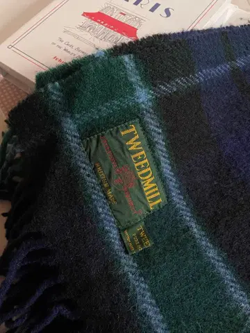 TWEEDMILL 타탄 체크 스톨