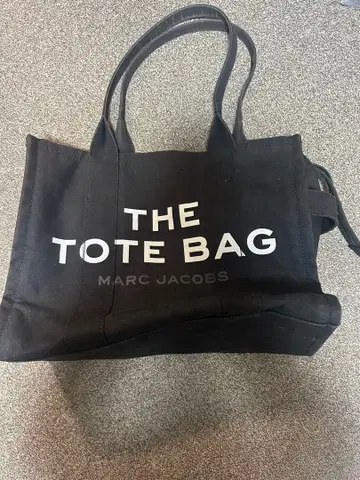 MARC JACOBS 토트백/캔버스/BLK/