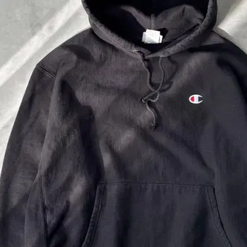 15114 챔피온 리버스 위브 원 포인트 자수 후드티