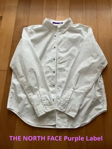 THE NORTH FACE 퍼플 라벨 셔츠 ( M )