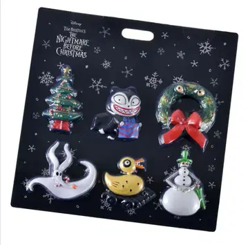 팀 버튼의 크리스마스 악몽 마그넷 세트 디즈니