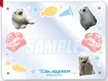 캡슐 복권 토바 수족관 랏코 메이짱 복권 손 모양 포함 사진 프레임 메이