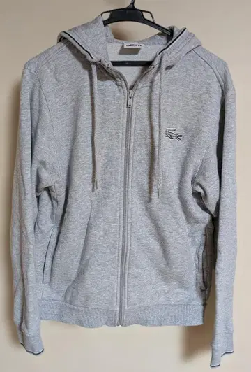 라코스테 Lacoste 집업 후드티 맨투맨 남성용 악어 로고 자수