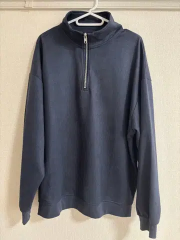 [ CLEL ] 하프 지퍼 디자인 풀오버