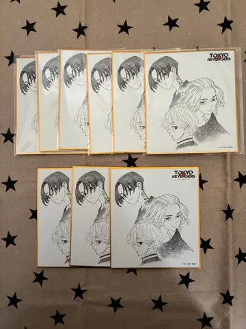 도쿄 리벤저스 사노 만지로 색지 세트 판매