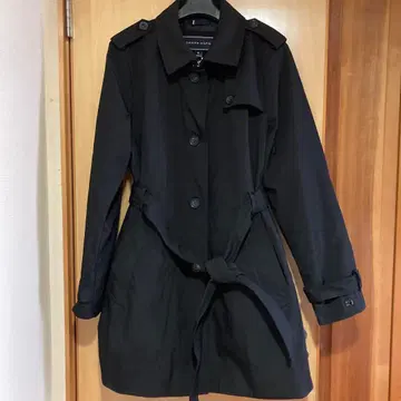 TOMMY HILFIGER 블랙 트렌치코트 XL 미사용 새상품