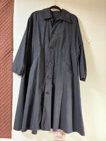 nest robe 수피마 코튼 린넨 코트