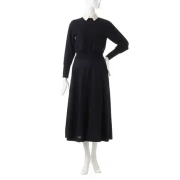 마르티니크 바이 컬러 니트 원피스