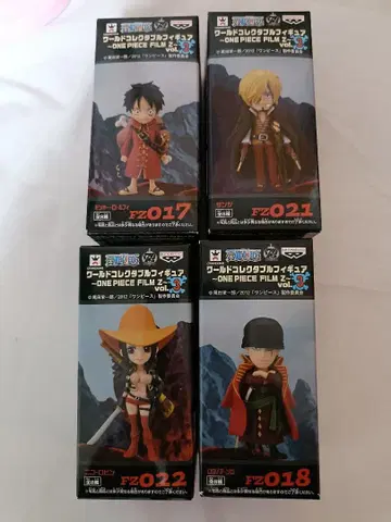 ONEPIECE 월드 컬렉션 WCF 필름 Z 루피 조로 상디 로빈