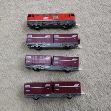 플라레일 어드밴스 EF510형 썬더 레드 화물 기차