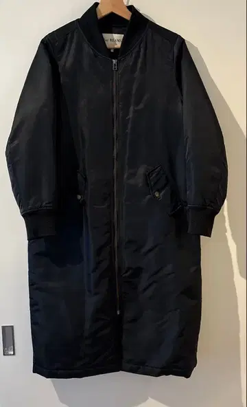 Ray BEAMS MA-1 롱 자켓