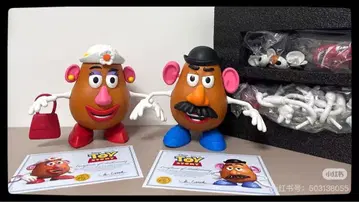Mr. Potato Head 피규어 세트 2개