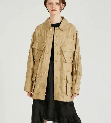 crinkle crinkle crinkle 밀리터리 셔츠