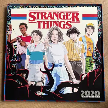 [ 미사용 새상품 ] 기묘한 이야기 달력 2022