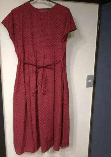 nop de nod 버건디 원피스