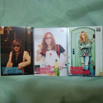 THE ALFEE 타카미자와 토시히코 트레이딩 카드 3장입니다