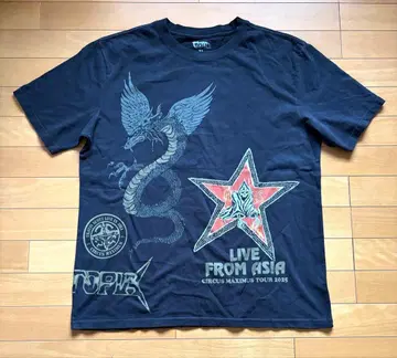 [ 아시아 회장 한정판 ] TRAVIS SCOTT 투어 T셔츠 XL