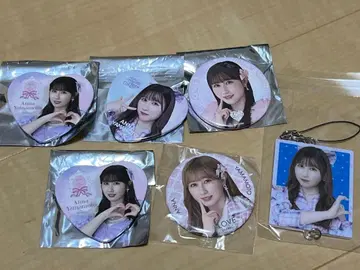 =LOVE 이코러브 야마모토 안나 묶음 판매 캔뱃지 키링 시크릿