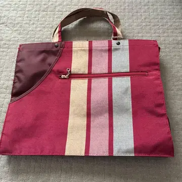 일본 의류 기모노 백 빨간색과 스트라이프